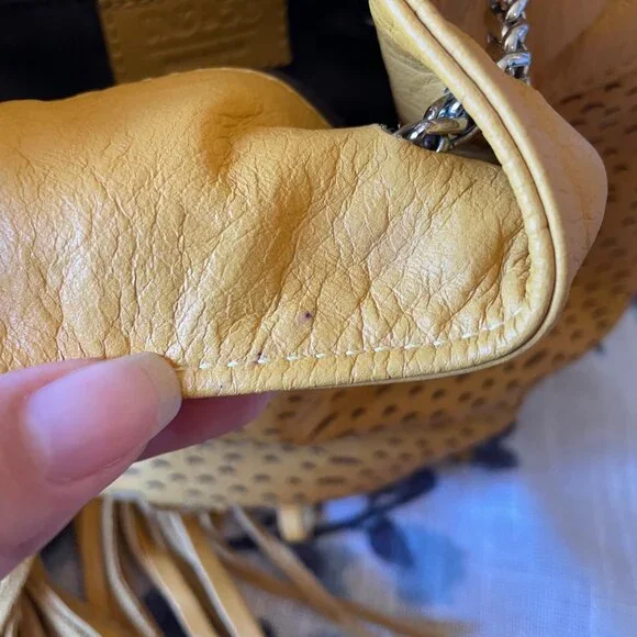 UNO de 50 fringed leather bag - Picture 15 of 15